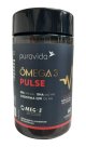 Ômega 3 Pulse - 60 cápsulas Puravida especialmente formulado para oferecer suporte excepcional à saúde cardiovascular.